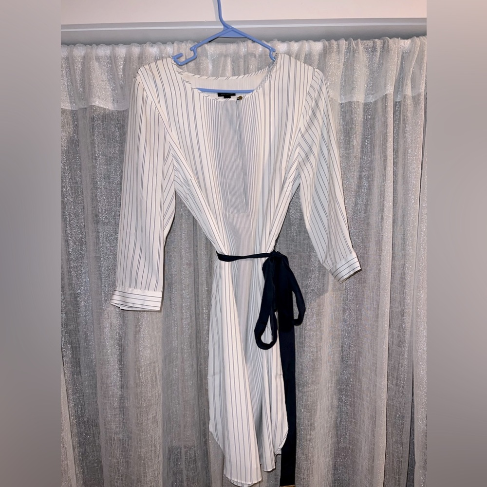 Ann Taylor stripped dress.